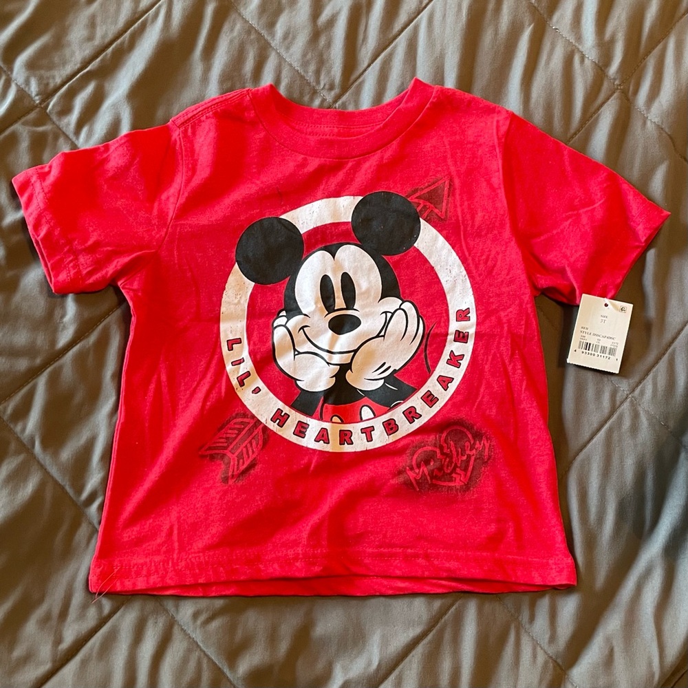 Disney Mickey Mouse Toddler Boys Tee, 3T
